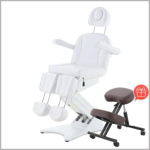 Фото - Педикюрно-косметологическое кресло Med-Mos ММКП-3 (КО-193Д) с педалью РУ0 (Массажное кресло)