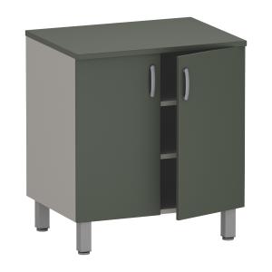 Фото - Тумба медицинская с 2-мя дверками, с 2-мя полками, М-ТД (УЛДСП)