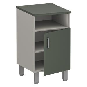 Фото - Тумба медицинская с распашной дверкой и нишей, Мл-ТКн (УЛДСП)