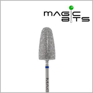 Фото - Гранатовая фреза конус Magic bits, средний абразив, 10 мм для срединной шлифовки