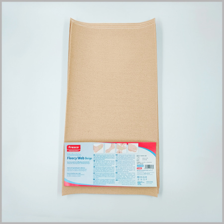 Фото - Пластырь-разгрузка биэластичный Fresco Moleskin Fleecy Web - 100% бархатный хлопок, розовый РУ0