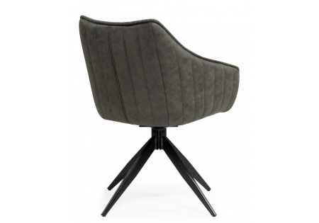 Стул на металлокаркасе Kansas (Стул на металлокаркасе Kansas gray / graphite gray / black)