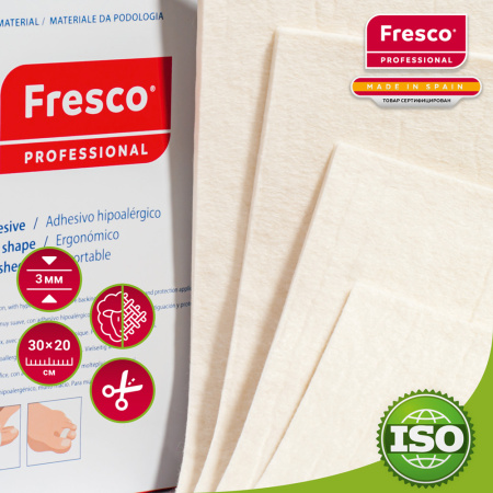 Фото - Пластырь-разгрузка фетр мозольный полуплотный Fresco Mixture Felt