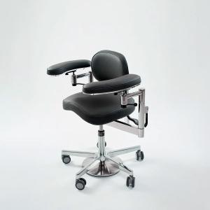 Фото - Стул микроскописта ПРЕСТИЖ ПЛЮС с полукруглыми локтями (MedErgo-776)