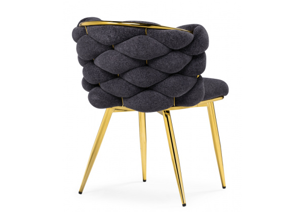 Стул на металлокаркасе Rendi (Стул на металлокаркасе Rendi gray / gold)