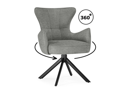 Стул на металлокаркасе Atlanta (Стул на металлокаркасе Atlanta gray / black)