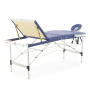 Фото - Массажный стол складной MED-MOS JFAL01A 3-х секционный, алюминиевая рама