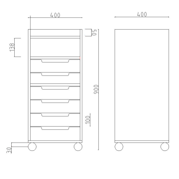 Фото - Тумба для лаков ПРОФИ