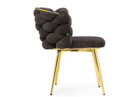 Стул на металлокаркасе Rendi (Стул на металлокаркасе Rendi gold / gray)