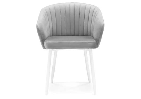 Кресло Корсо (Кресло Корсо светло-серый-белый)