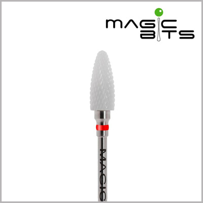 Керамическая фреза кукуруза Magic bits для снятия искусственного покрытия (Керамическая фреза кукуруза, 6 мм, мягкий (КеКуК))