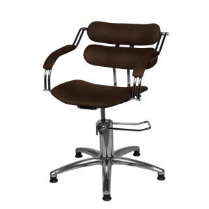 Фото - Парикмахерское кресло ИРЭН (гидравлика хром)