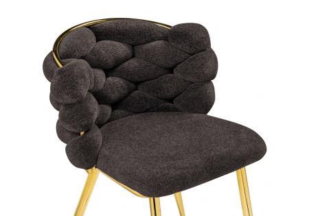 Стул на металлокаркасе Rendi (Стул на металлокаркасе Rendi gold / gray)