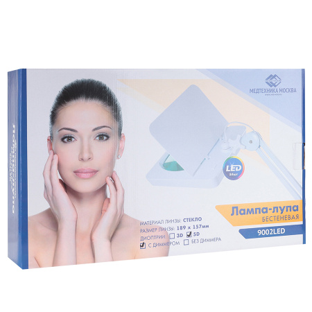Фото - Лампа бестеневая (лампа-лупа) Med-Mos 9002LED (9008LED-D-189)