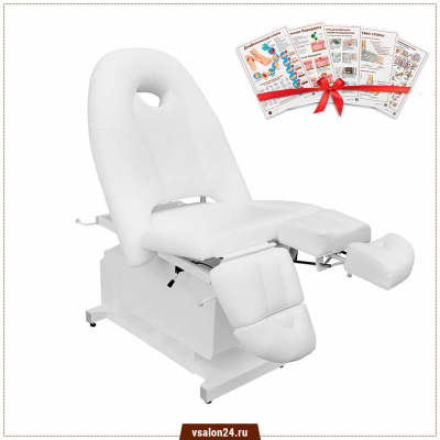 Педикюрно-косметологическое кресло ГРАНД (электрическое, 3 мотора) (Пульт)