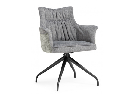 Стул на металлокаркасе Kaser (Стул на металлокаркасе Kaser  grey / black)