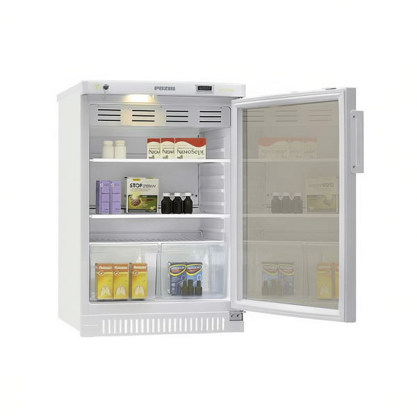 Фото - Фармацевтический холодильник POZIS ХФ-140-3(ТС) (140л), стеклянная дверь, блок управления