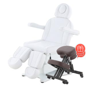 Фото - Педикюрно-косметологическое кресло Med-Mos ММКП-3 (КО-193Д) (Массажное кресло)