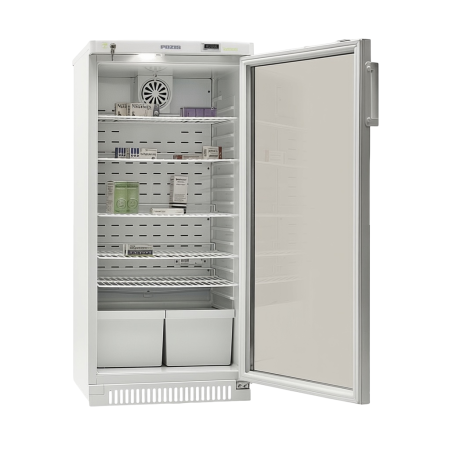 Фото - Фармацевтический холодильник POZIS ХФ-250-5(ТС) (250л), стеклянная дверь, блок управления