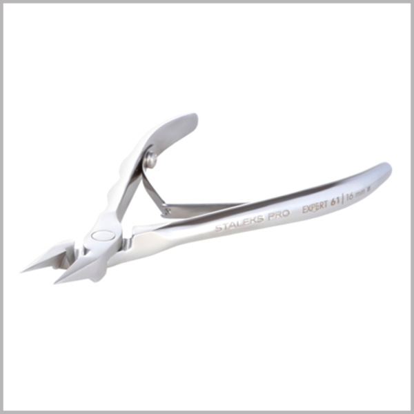 Фото - Кусачки профессиональные STALEKS EXPERT 61 (16 мм) для вросшего ногтя