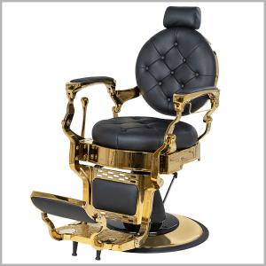 Фото - Парикмахерское кресло Барбер МД-9119, каркас золото