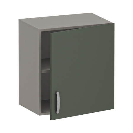 Фото - Шкаф медицинский навесной одностворчатый, М-ШН (УЛДСП)