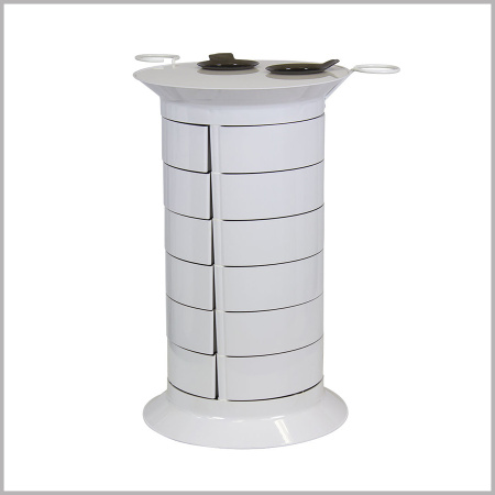 Парикмахерская тележка GiroCo Doble (тележка GiroCo Doble Белый)