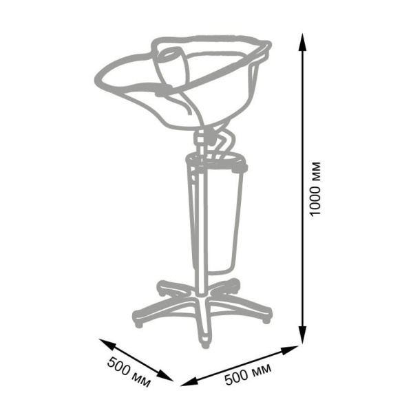 Фото - Парикмахерская мойка МД-133
