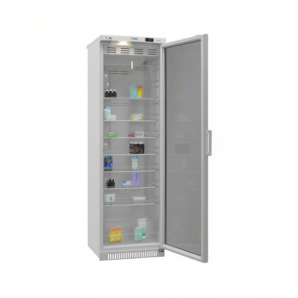 Фото - Фармацевтический холодильник POZIS ХФ-400-3(ТС) (400л), стеклянная дверь