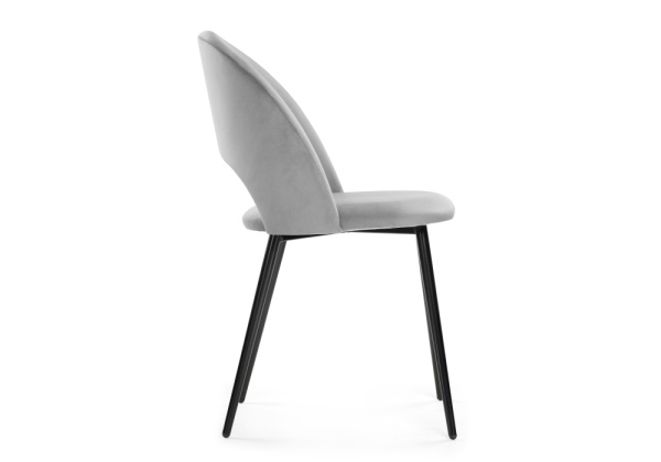 Стул на металлокаркасе Ирре (Стул на металлокаркасе Ирре confetti silver серый / черный)