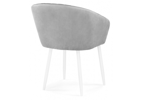 Кресло Корсо (Кресло Корсо светло-серый-белый)