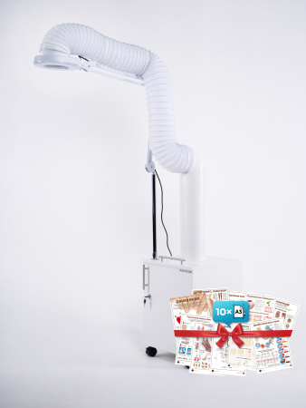 Фото - Вытяжка для кератина и ботокса с лампой “ANVIKOR VC-AIR-5” 