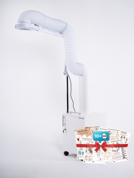 Фото - Вытяжка для кератина и ботокса с лампой “ANVIKOR VC-AIR-5”