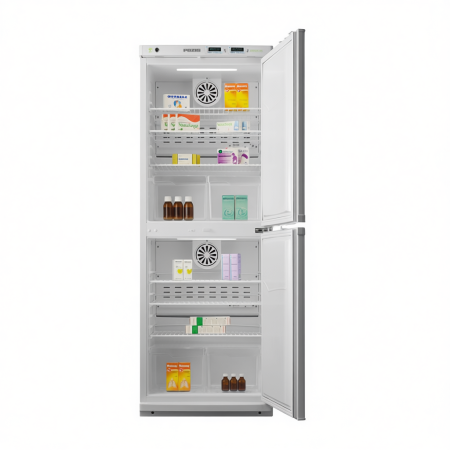 Фото - Фармацевтический холодильник POZIS ХФД-280-1 (140/140л), металлические двери, блок управления