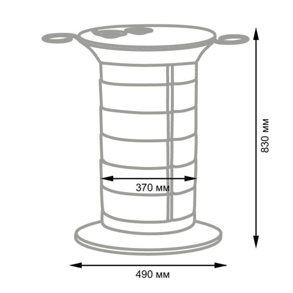 Фото - Парикмахерская тележка GiroCo Doble Plus