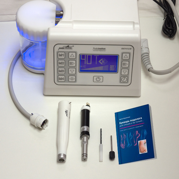 Фото - Аппарат для педикюра PodoTRONIC Genius (со спреем)  