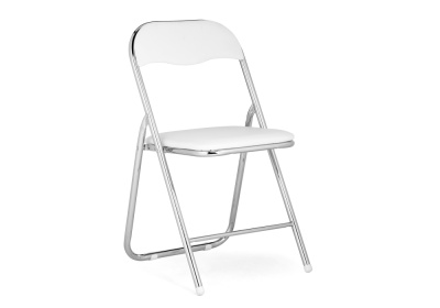 Стул на металлокаркасе Fold 1 складной Woodville (Стул на металлокаркасе Fold 1 складной Woodville white / chrome)