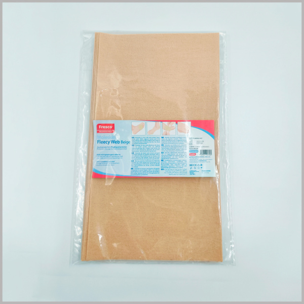 Фото - Пластырь-разгрузка биэластичный Fresco Moleskin Fleecy Web - 100% бархатный хлопок, розовый РУ0