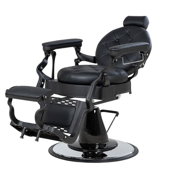 Фото - Парикмахерское кресло Барбер МД-9147, каркас чёрный матовый