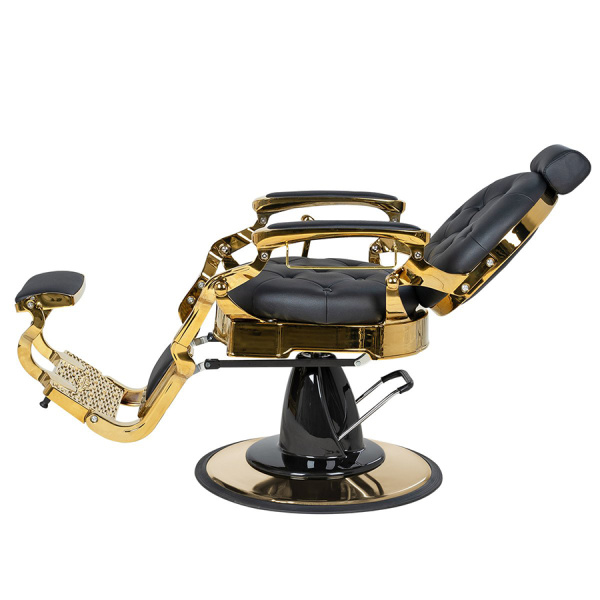 Фото - Парикмахерское кресло Барбер МД-9119, каркас золото