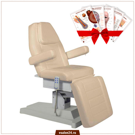 Фото - Косметологическое кресло АЛЬФА-11 (3 мотора)