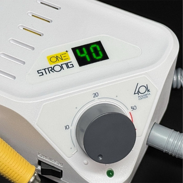 Фото - Педикюрный аппарат Strong ONE Plus/H350RU (без педали в коробке 40 000 об/мин)