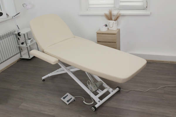 Массажный стол-кушетка «Риваль Урал» К2 (электропривод, 1 мотор) (Массажный стол-кушетка «Риваль Урал» К2 (электропривод, 1 мотор, цвет бежевый))