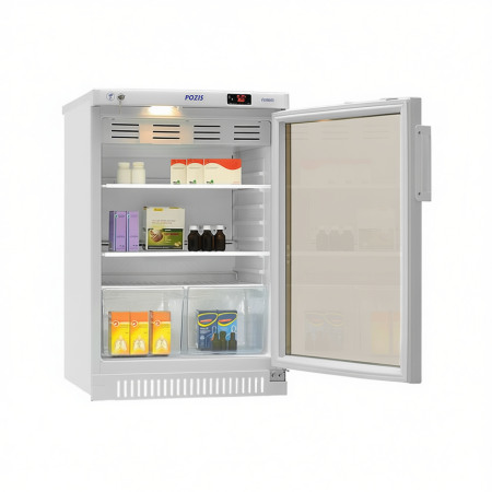 Фото - Фармацевтический холодильник POZIS ХФ-140-1(ТС) (140л), стеклянная дверь