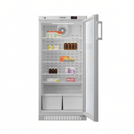 Фото - Фармацевтический холодильник POZIS ХФ-250-3 (250л), стеклянная дверь