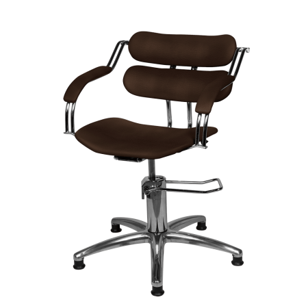 Фото - Парикмахерское кресло ИРЭН (гидравлика хром)