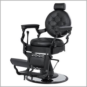 Фото - Парикмахерское кресло Барбер МД-9147, каркас чёрный матовый