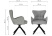 Стул на металлокаркасе Atlanta (Стул на металлокаркасе Atlanta gray / black)