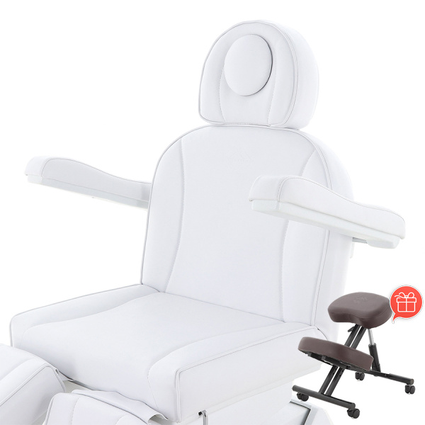 Фото - Педикюрно-косметологическое кресло Med-Mos ММКП-3 (КО-193Д) с педалью РУ0 (Массажное кресло)