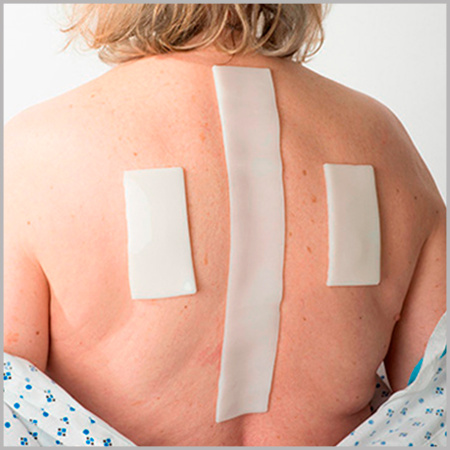 Фото - Подушка (прокладка) полоска для снятия давления и профилактики пролежней из геля Fresco 30х5х0,3см